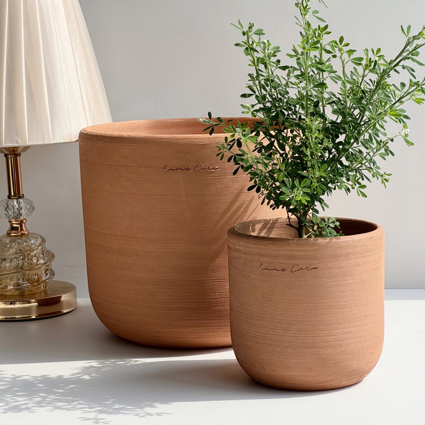 앙비까사 동그리 토분 화분, 피치, 1개 7,000원