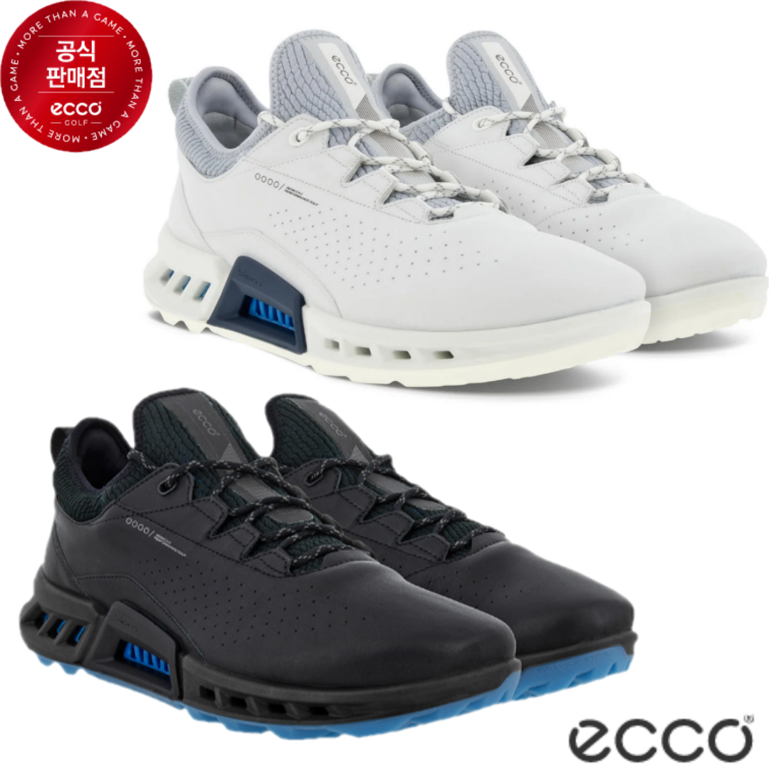 에코코리아 남성골프화 AS가능 130404 바이옴 C4 화이트 블랙 205,000원