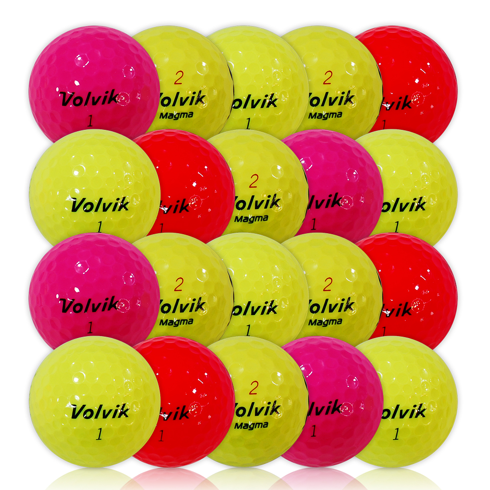 볼빅 혼합 로스트볼 1등급, 혼합색상, 1개입, 20개 18,400원