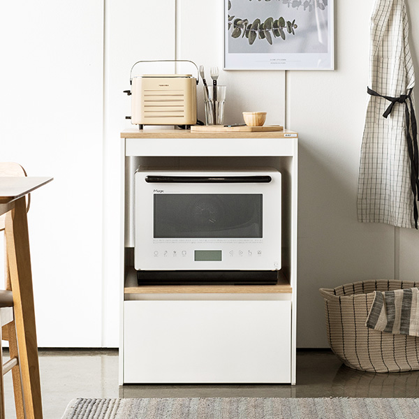 [모노폴리오] 디오 600 주방수납장, 에어화이트+덴버오크 99,000원