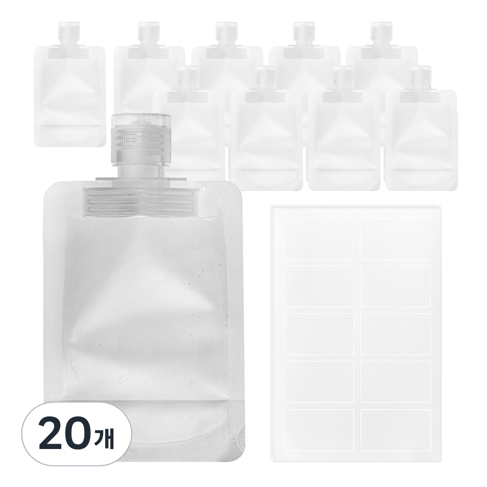 코멧 깔끔한 여행용 소분 파우치 50ml 5,850원