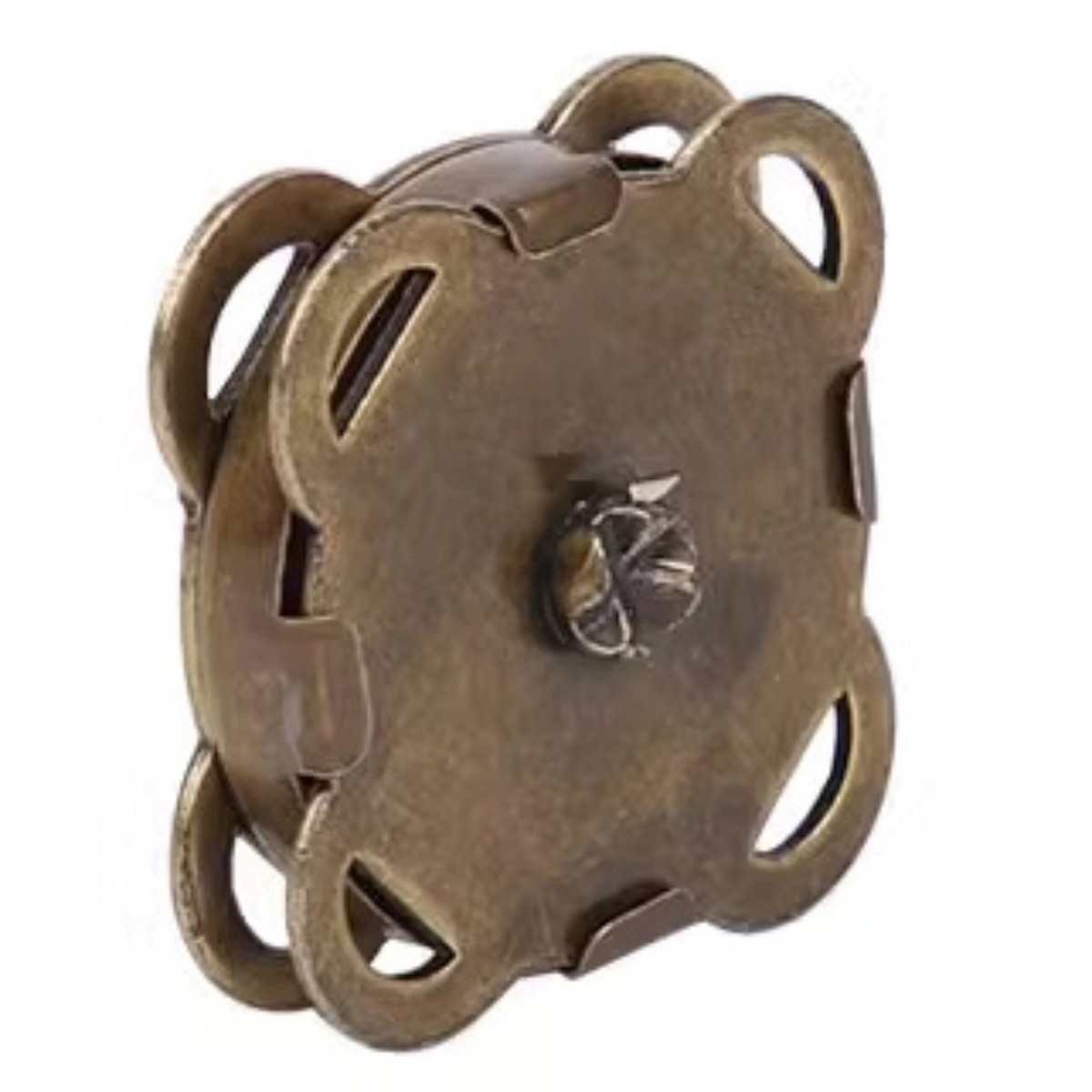 다라온 사방 메탈 자석단추 18mm 가방 똑딱이 가방부자재, 20개, 엔틱골드 9,000원