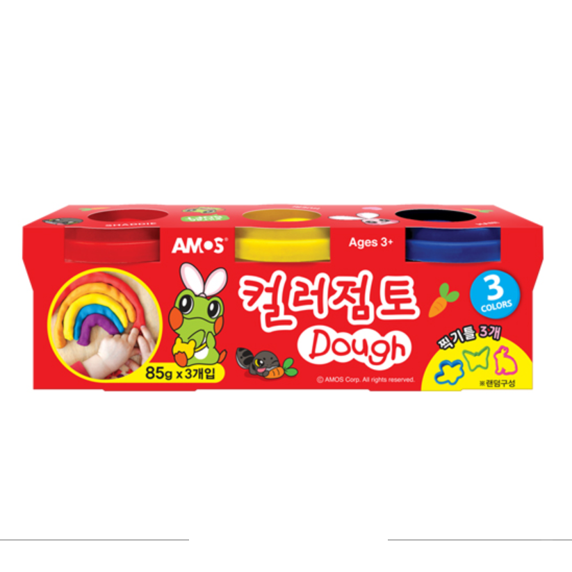 아모스 new컬러점토 85g x 3색/5색/8색 아이클레이 2,090원