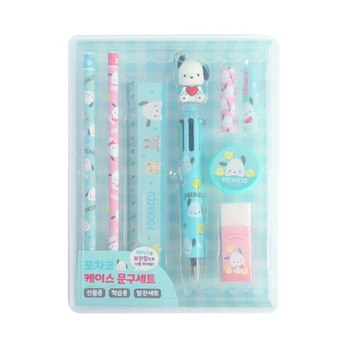 산리오캐릭터즈 포차코 케이스 문구세트 3,750원