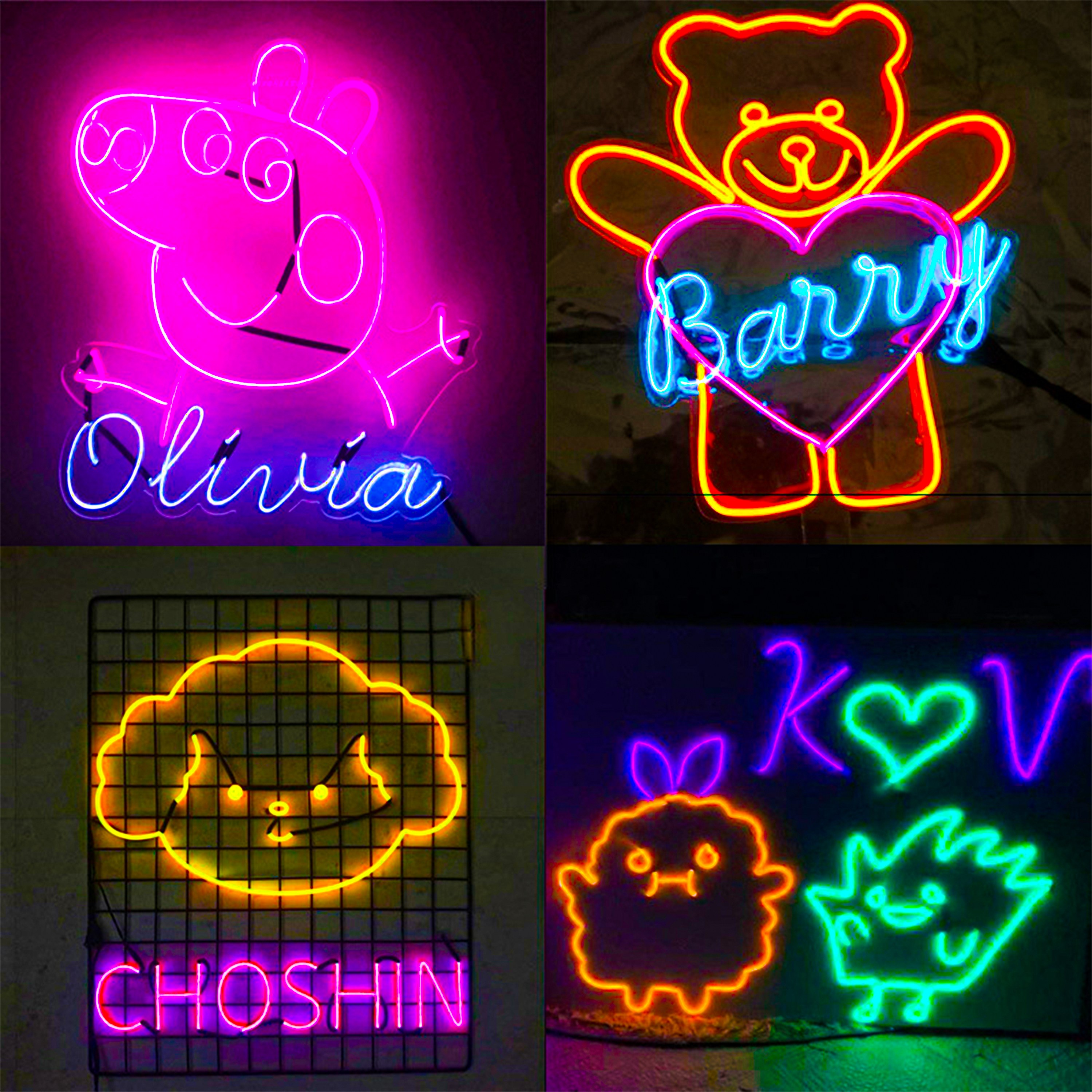 네온사인 만들기 네온싸인 네온 무드등 LED 아크릴 DIY 제작 취미 키트 셀프 조명 700원