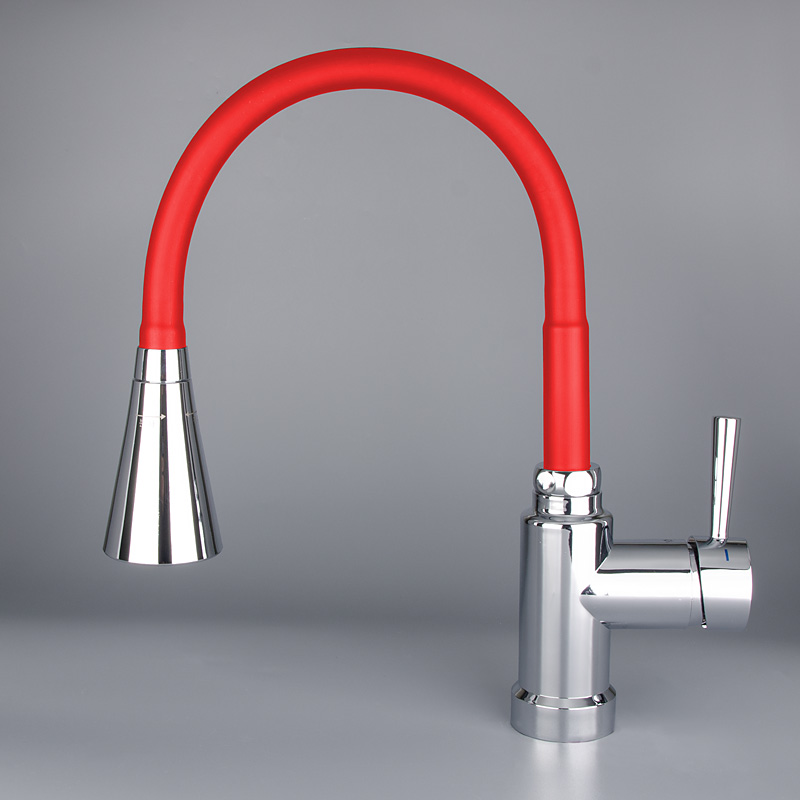 칸2 칼라 원홀자바라 레드 싱크대수전 41,210원