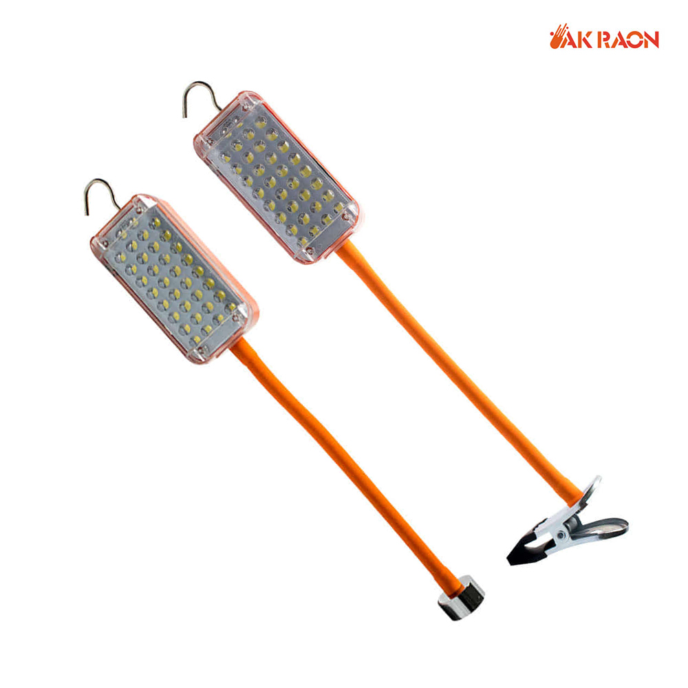 에이케이라온 34구 LED 국산 충전식 작업등 집게 자바라 작업등 다용도 야외조명 C1B 마그네틱 M1B 21,450원