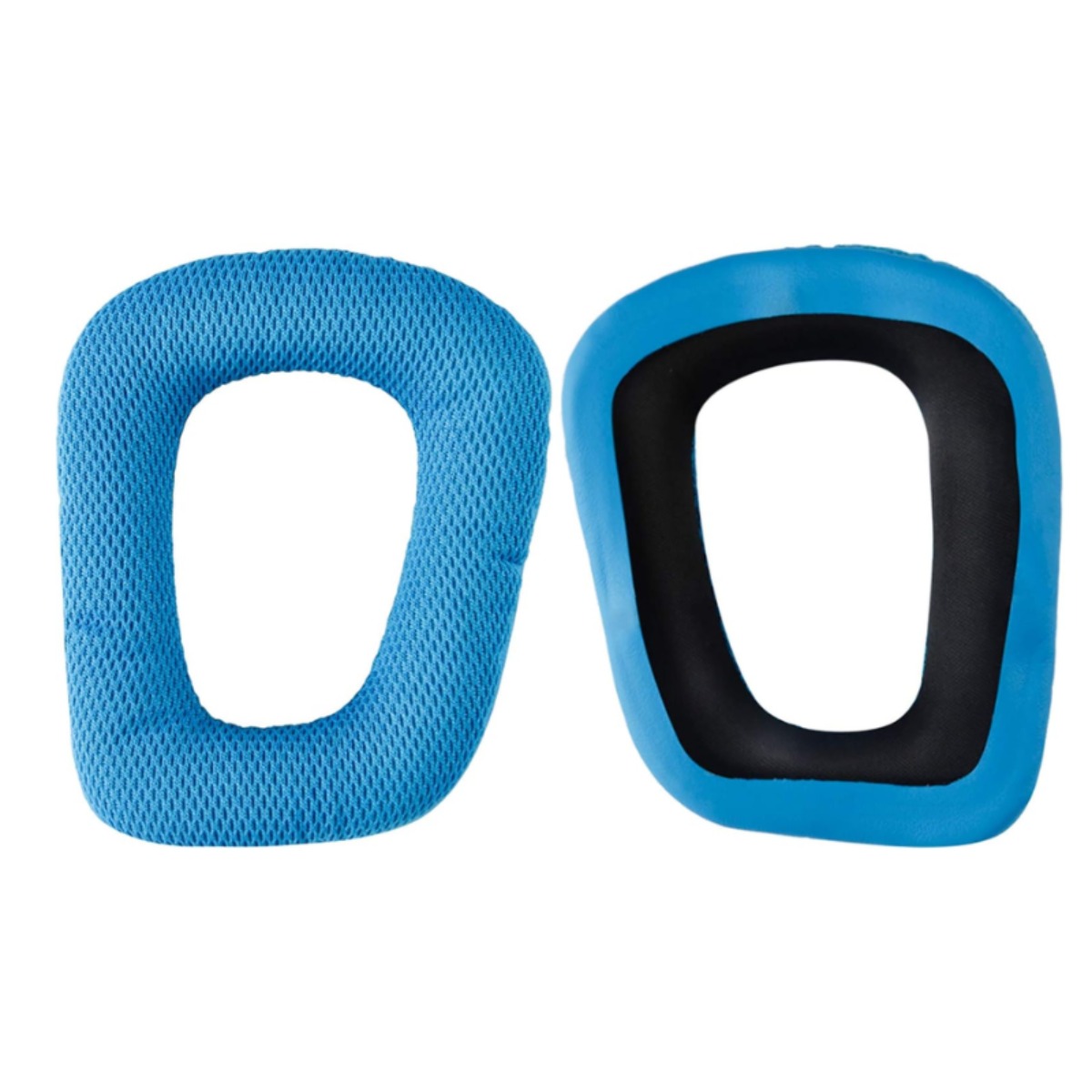 헤드셋 이어패드 호환 쿠션 교체 로지텍G930, G430, G432, G332, G35, F450 헤드셋용 메시 패브릭 교체 이어 패드, 헤드폰 이어 패드, 파란색 원단 9,350원