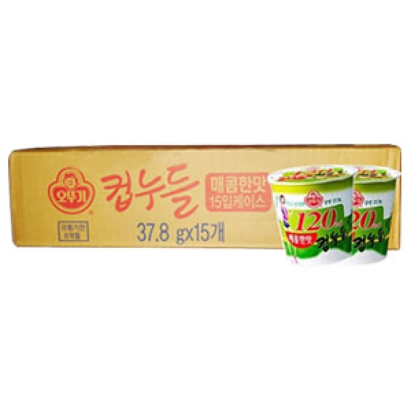 오뚜기 컵누들 매콤한맛 37.8gX15개 식품 > 가공/즉석식품 면류/라면류 컵라면 25,790원