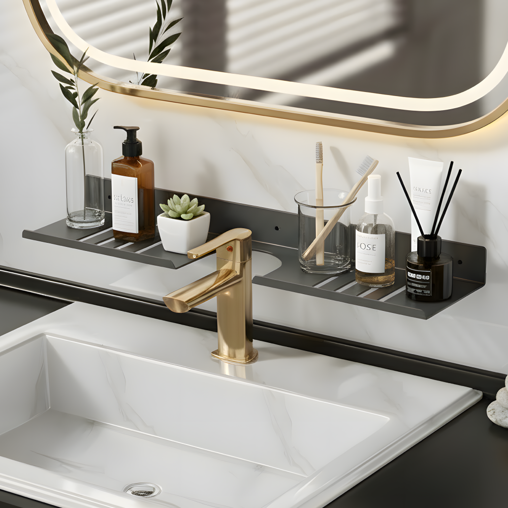 온리온라인 욕실 선반 수납 무타공 물빠짐 거치대 9,800원