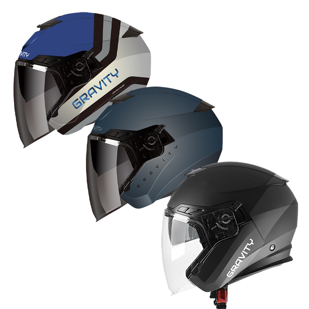 그라비티 G-11 PLUS / 오토바이 오픈페이스 경량 헬멧 / g-11+이너바이저 탈착형 내피 119,000원