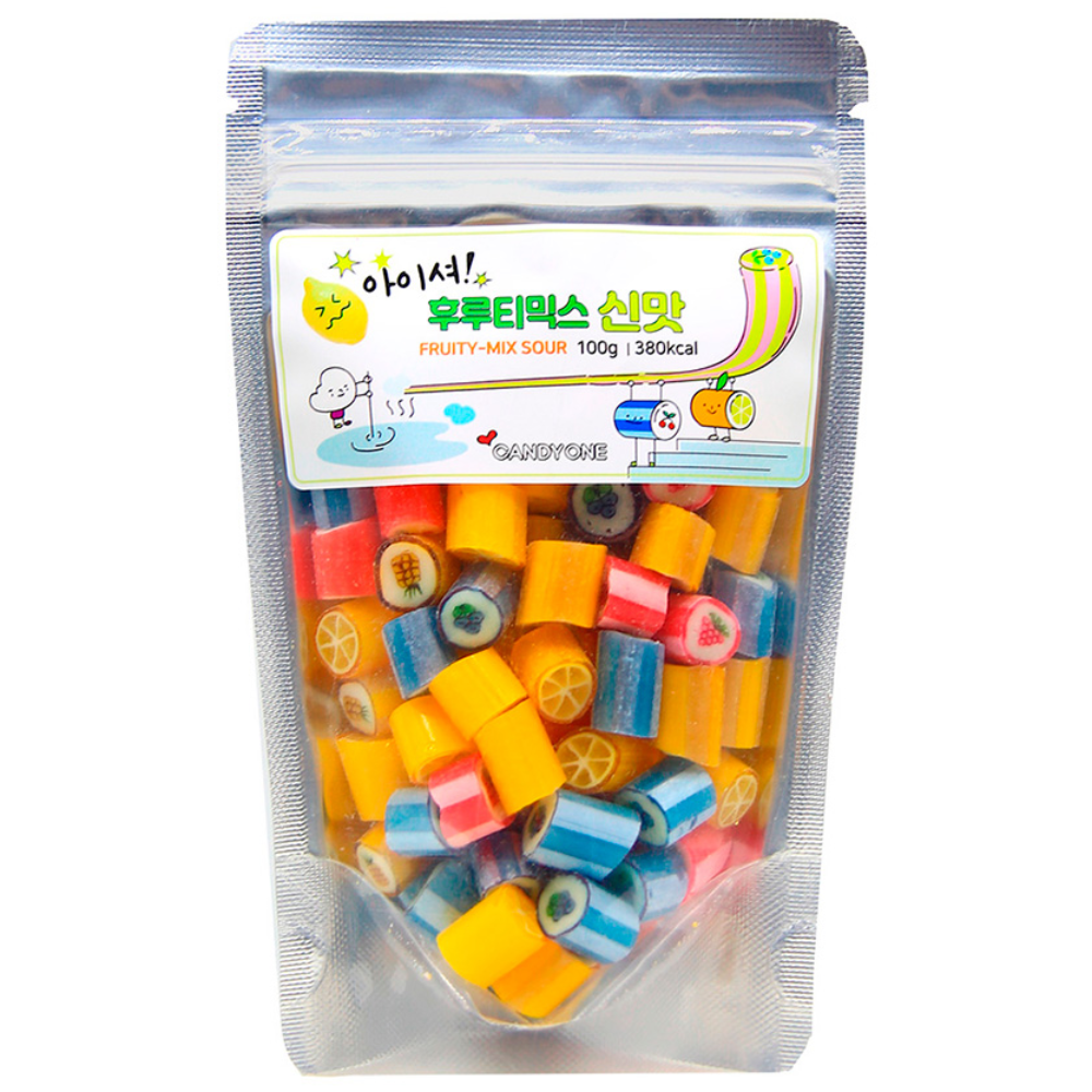 캔디원 수제캔디 수제간식 신맛사탕 운전할때 임산부 가정의달선물, 100g, 1개 12,500원