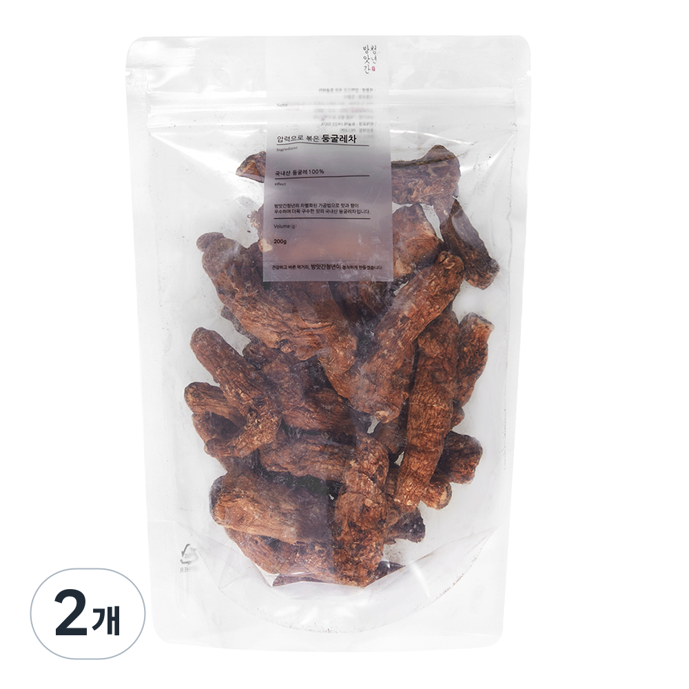 방앗간청년 압력으로 쪄서 볶은 둥굴레차, 200g, 1개입, 2개 13,600원