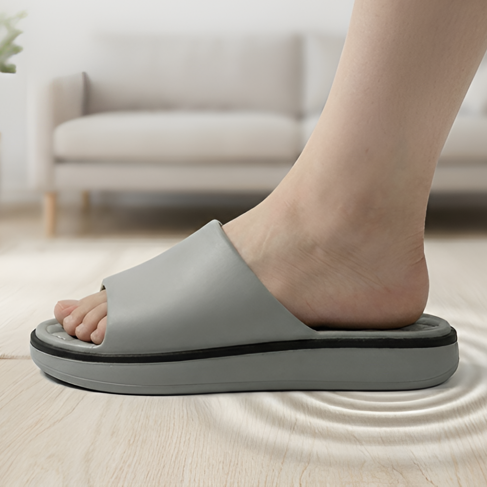 하루로그 층간소음슬리퍼 푹신한 거실화, 1개, 그레이 10,000원