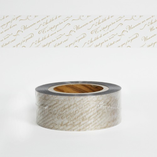 케이크 띠지(PET, 골드, 레터링) 폭5cm x 길이 50m, 1개, 골드 9,600원