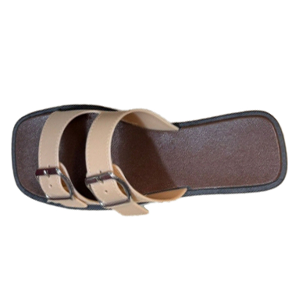 피어니스트 여성용 빅 버클 레트로 플랫 샌들 13,850원