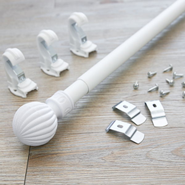 윈도우드레스 25mm 심플 라운드 커튼봉 17,140원