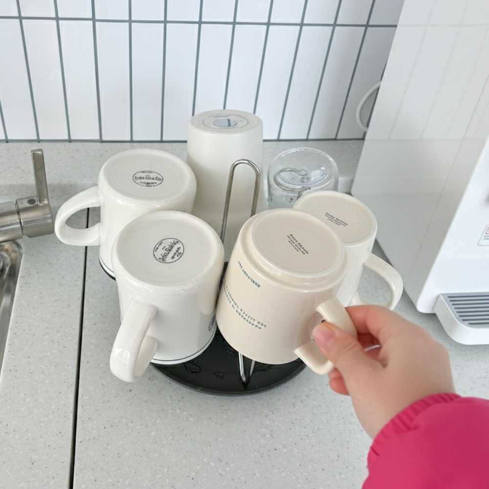 하이어데코 주방 컵 거치대 정리대 선반 싱크대 컵꽂이 18,900원