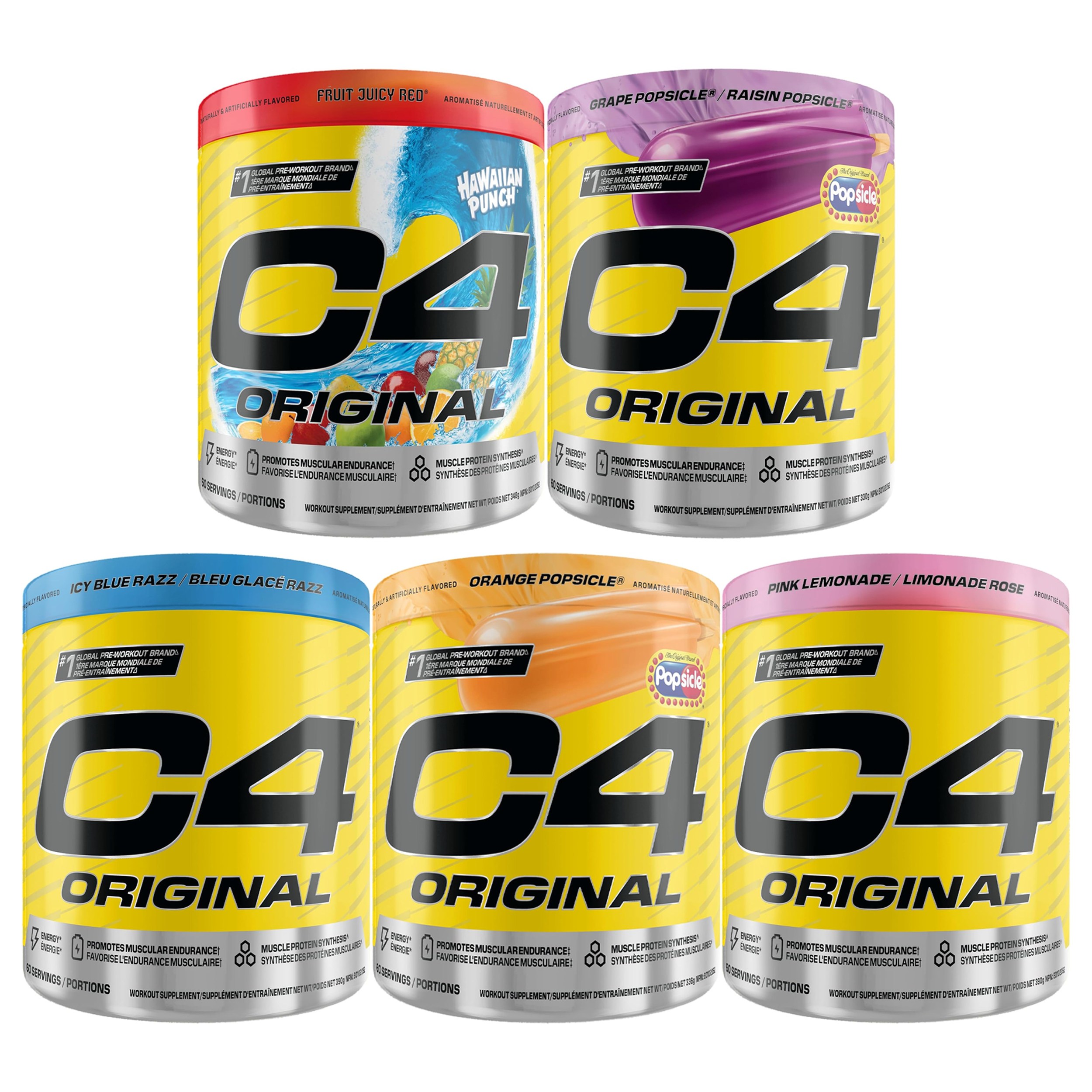 셀루코어 C4 오리지널 Original 프리워크아웃 60회분 5가지맛 택1 운동전 부스터 88,500원