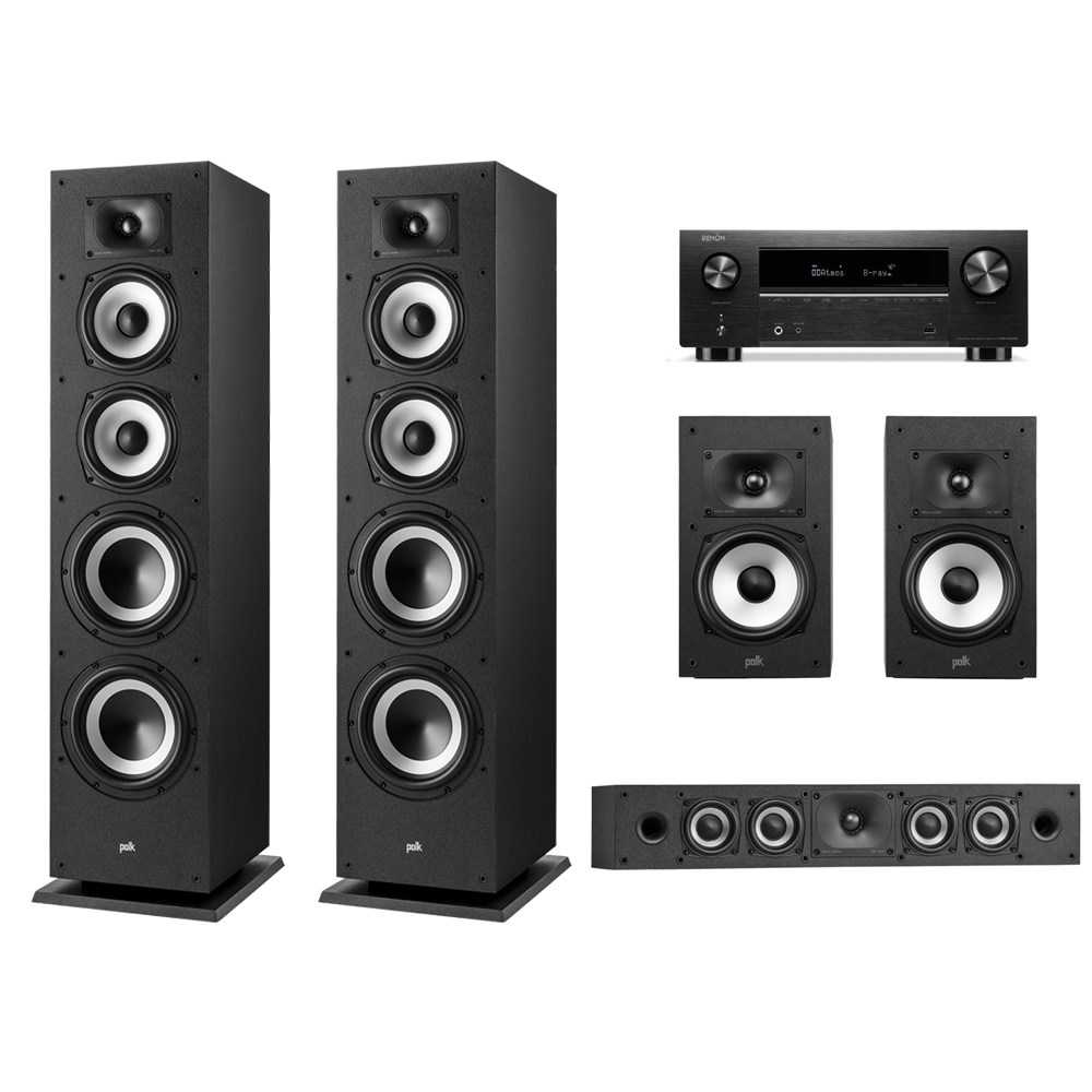 데논 AVR-X2800H + 폴크오디오 XT70 5채널스피커(2035) 2,360,000원