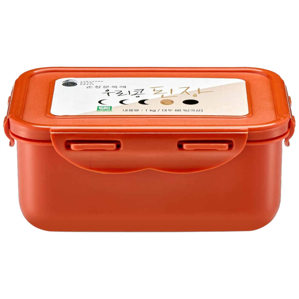 순창 문옥례 우리콩 된장 1kg 100% 국내산 우리 농산물 집된장 재래식, 1kg, 1개 23,900원