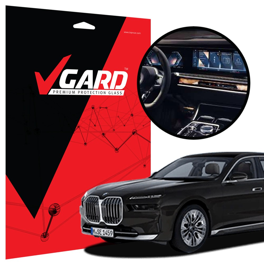 7시리즈 풀체인지 G70 전기차 i7 내비게이션 계기판 커브드 디스플레이 액정보호필름 강화유리 브이가드 29,900원