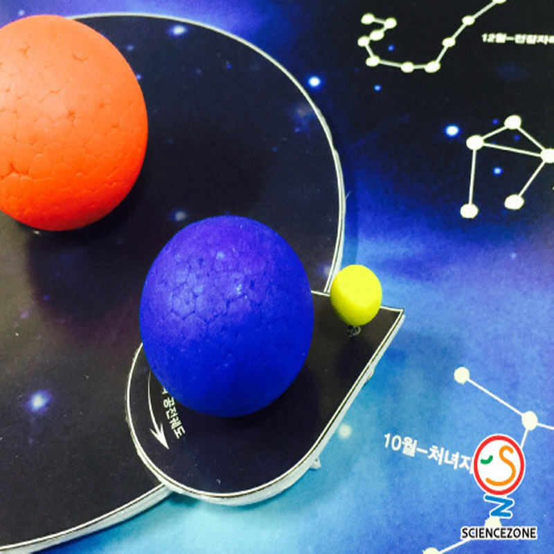 황도12궁과달의모양변화(5인용) 초등과학실험키트, 단품 16,500원