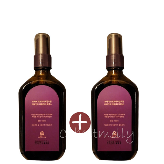 NEW오렌지에디션 쏘헤어 모로코 아르간오일 리파인드 더블케어 에센스, 100ml, 2개 29,900원