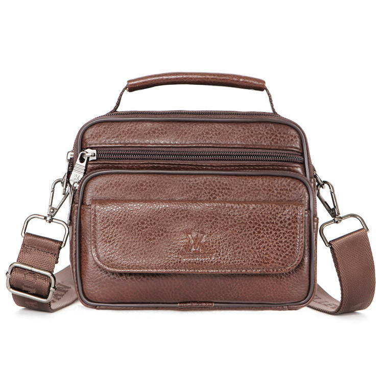 밀레바노 남성 소형 가죽가방 크로스백 MV-7507 캐주얼 데일리 숄더백 29,000원