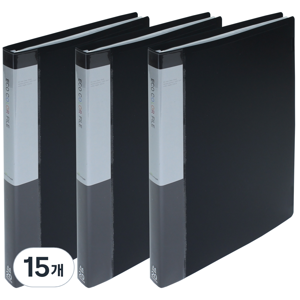 에코청운 PP 클리어화일 A4 20매 28,500원