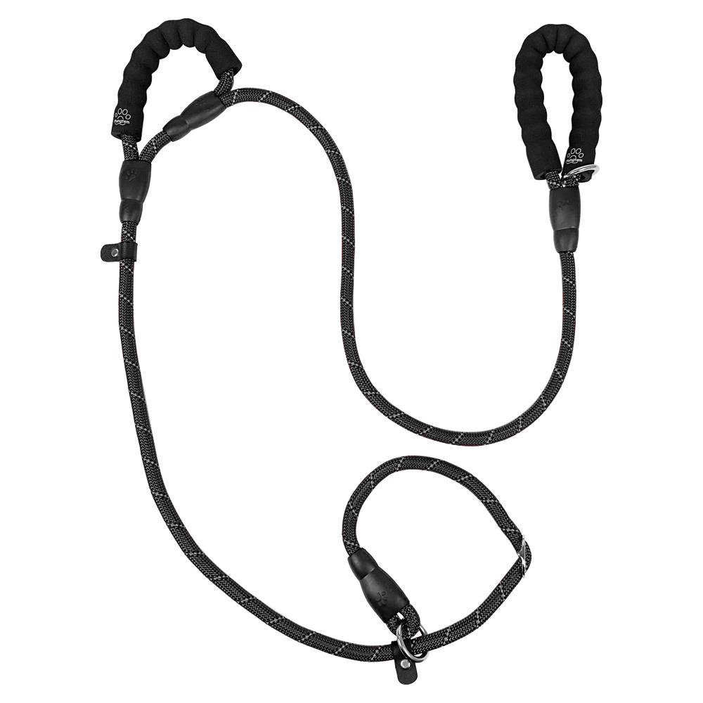 멍템 로프 일체형 목줄 1.8미터, 블랙, 1개 14,900원