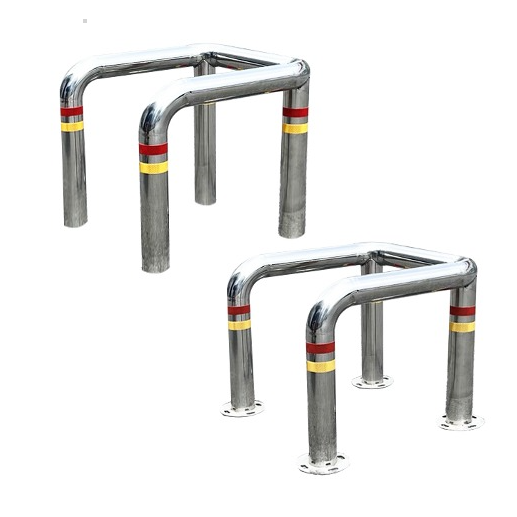 스텐 ㄷ자 코너가드 (다리발 4개) 주차장 물류창고 코너가드 충돌 방지 기둥보호대 코너보호대 155,900원