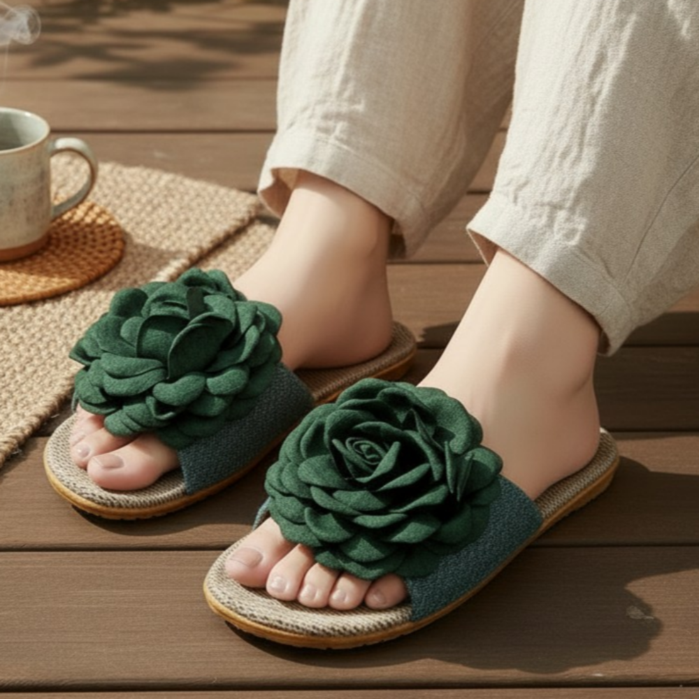 홈집합 여성 라탄 슬리퍼 여름 왕골 사무실 실내화 13,500원