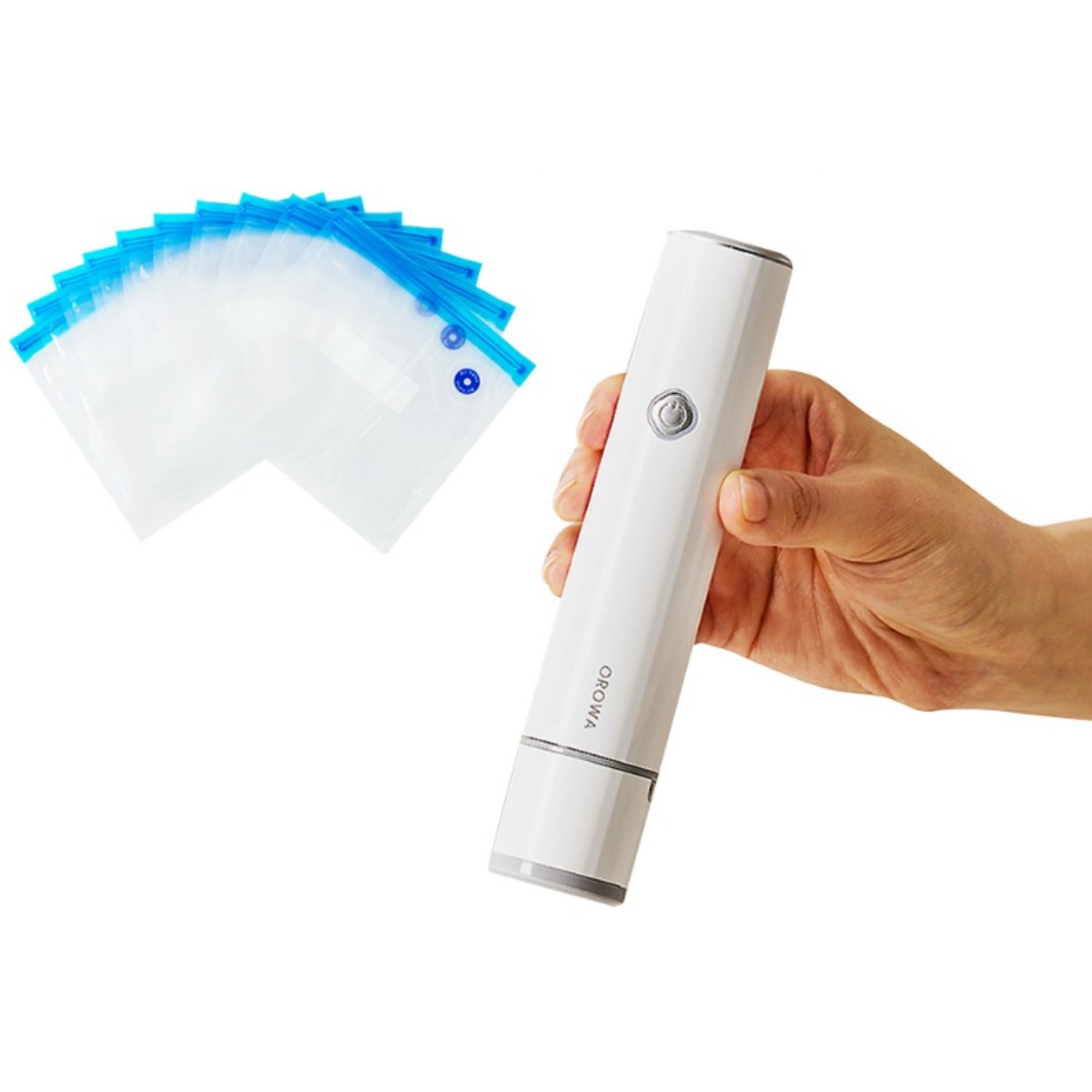 오로와 휴대용 가정용 무선 진공 밀봉 포장기 진공포장기+소형팩10장, OW 26,900원
