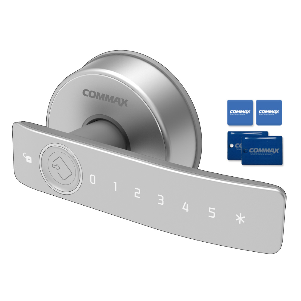 [전국설치] 코맥스 CDL-100WL 나무문 판넬문 전용 방문 손잡이 무타공 카드키4개+번호키 내부이중잠금 이중인증[선택가능] 허수기능 에티켓기능 현관문 디지털도어락 도어록 195,000원