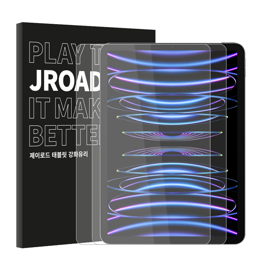 제이로드 강화유리필름 2매입, 단일 색상, 1세트 9,730원
