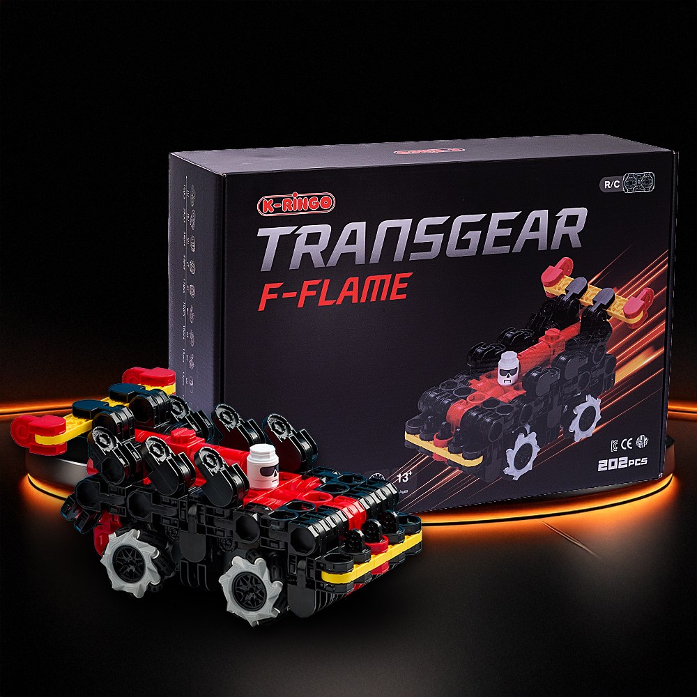 K링고 블럭RC카 트랜스기어F-FLAME 202pcs 아이링고 조립RC카 209,000원