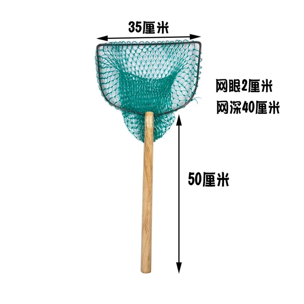 업소용 스텐 뜰채망 양식장 낚시 사각50cm 민물 뜰채 좌대 바다 그물 12,800원