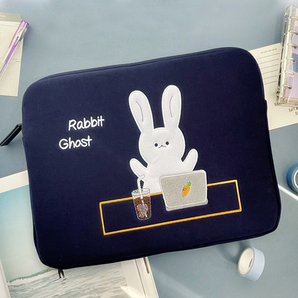 끼유 13인치 노트북 파우치 아이패드 프로 맥북 그램 가방 보호 케이스 귀여운 토끼 캐릭터 여성 대학생 17,000원