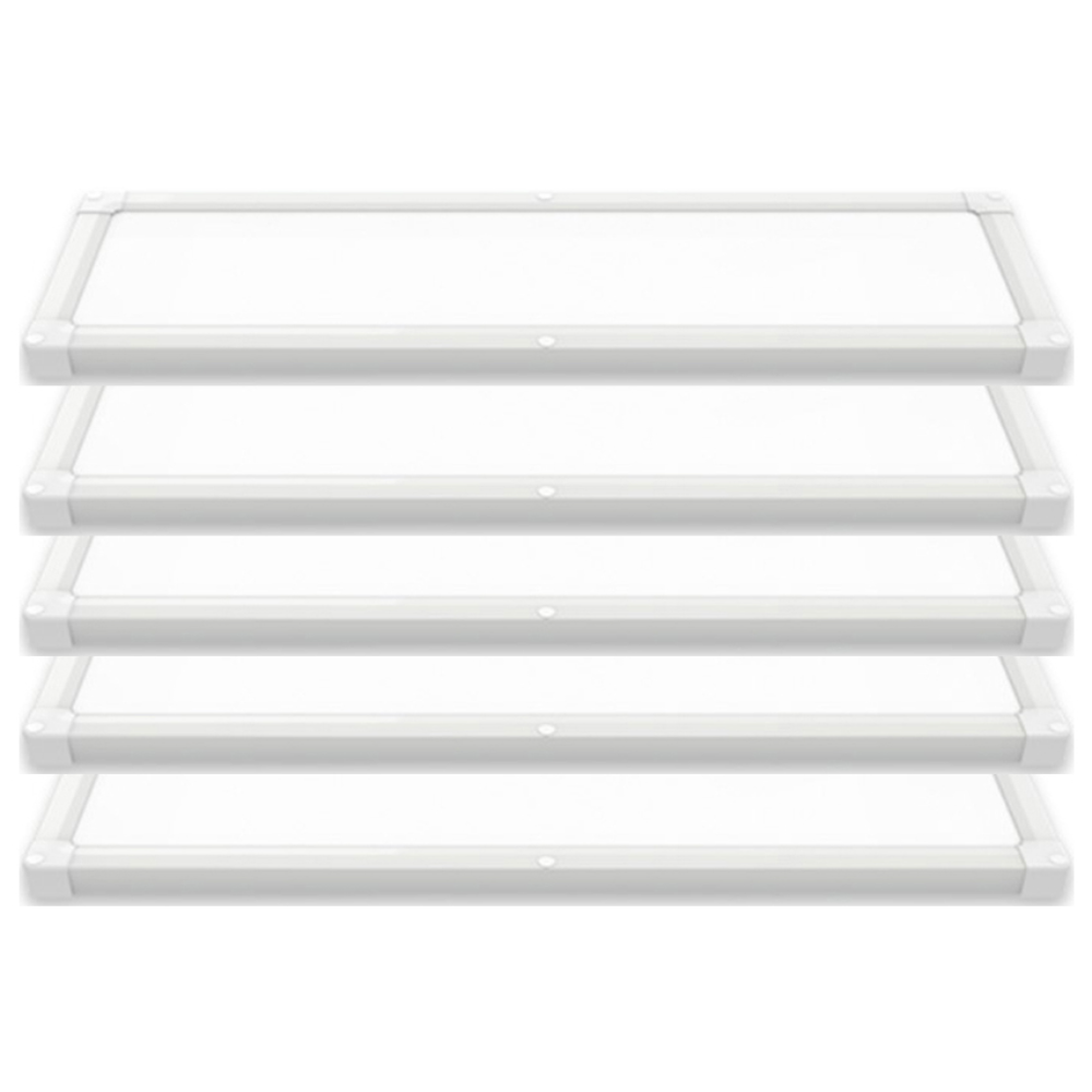 인아웃조명 5개묶음 무타공 간편설치 슬림엣지 LED 평판등 50W 1285x320 면조명 방 거실 사무실 5개 초가성비 묶음상품 93,000원