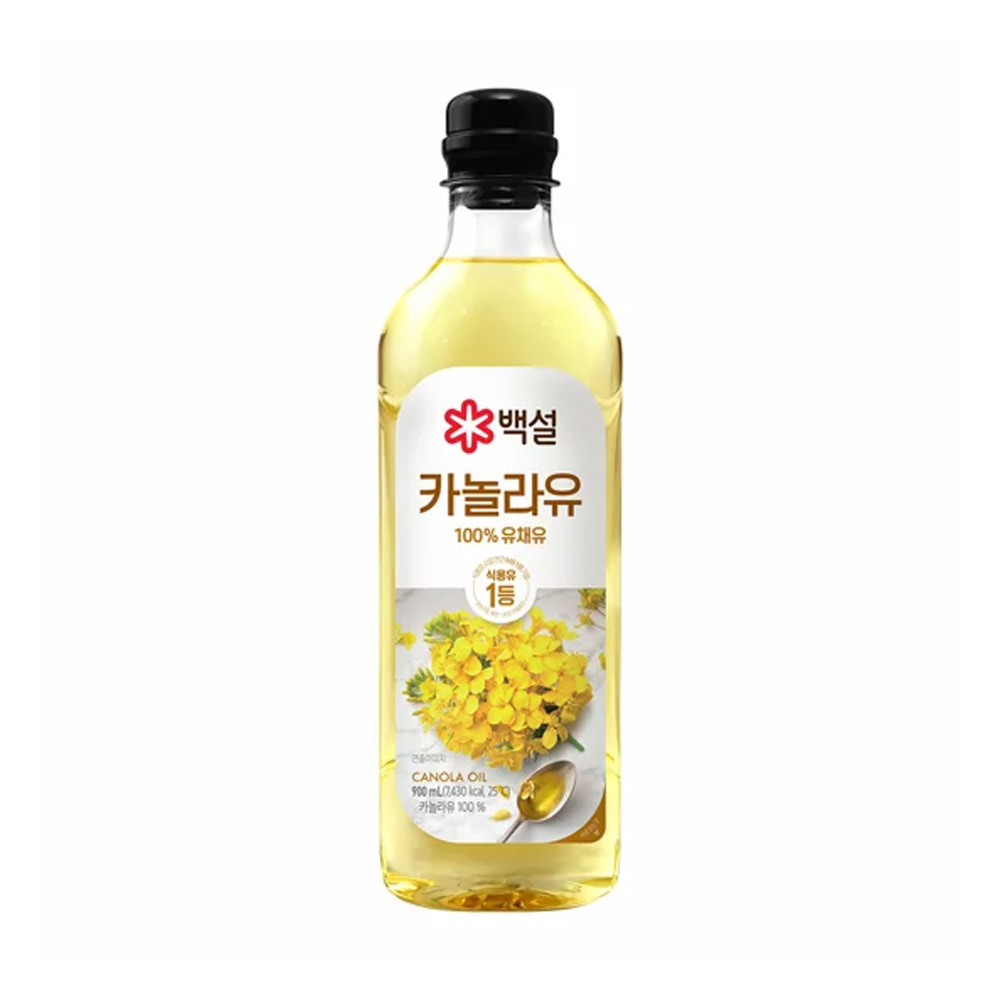 백설 카놀라유, 900ml, 1개 7,220원