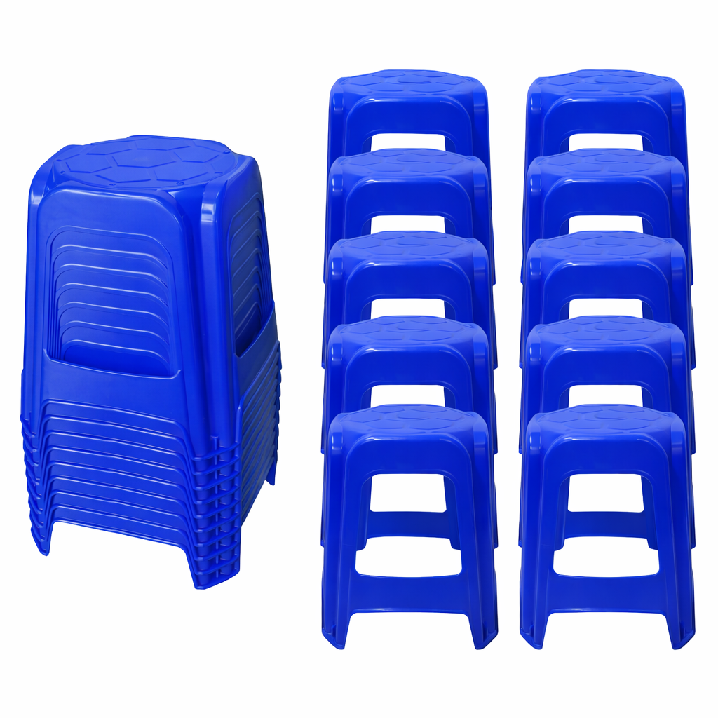 나코 프라스틱의자 플라스틱 간이 파라솔 야외 행사 업소용, 10개, 딥씨블루 39,000원