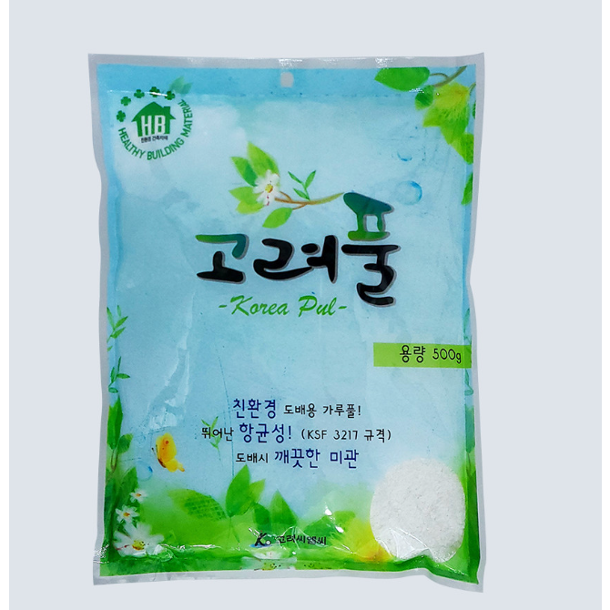 가루풀 건식풀 도배풀 벽지풀 500g 7,000원