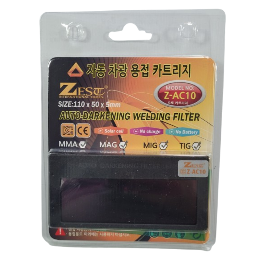 ZEST 용접면장착 자동차광 오토카트리지 오토웰딩필터 용접카트리지 (Z-AC10-AUTO), 1개, Z-AC10-AUTO 14,000원