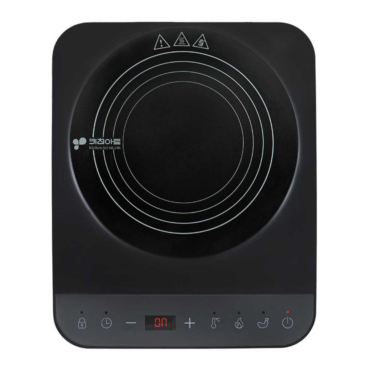 키친아트 인덕션 1구 전기레인지 터치식 간편조작 깔끔세척 과열방지 KI-5005B 49,900원