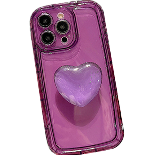 일상가득 투명 입체 하트톡 사이드 범퍼 휴대폰 케이스 7,640원