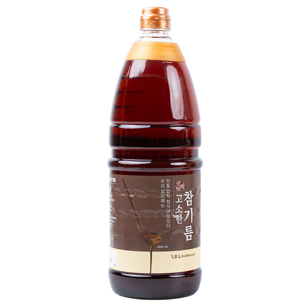 맛뜨락 고소한 참깨 참기름, 1개, 1.8L 31,500원