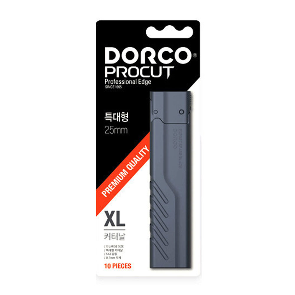 도루코 XL 커터날(특대형) 25mm 10입 컷터칼날 리필 1개 4,500원