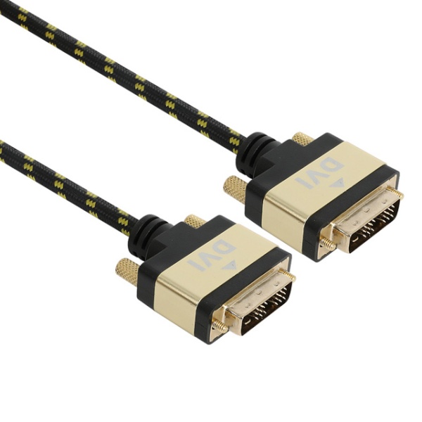 리버네트워크 NEXI 파인골드 DVI-D 듀얼링크 케이블 (NX986, 1m) 3,490원