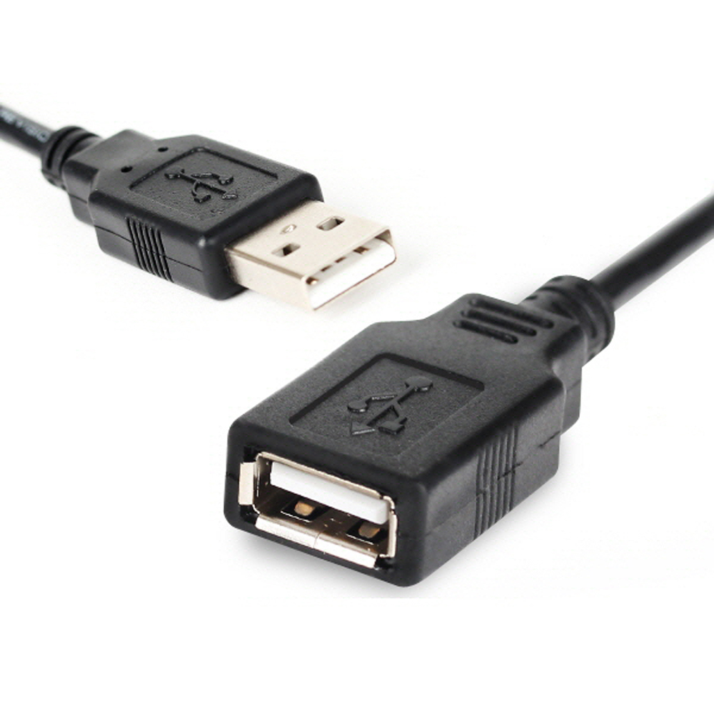 USB 연장선 케이블 1M 3M 5M 메모리 키보드 마우스 외장하드 연장선, 1개 5,490원